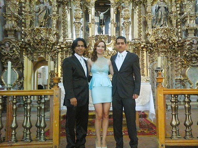 En el Templo de Valenciana en Gto.